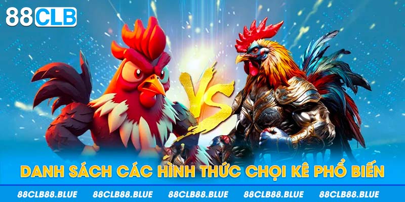 Danh sách các hình thức chọi kê phổ biến